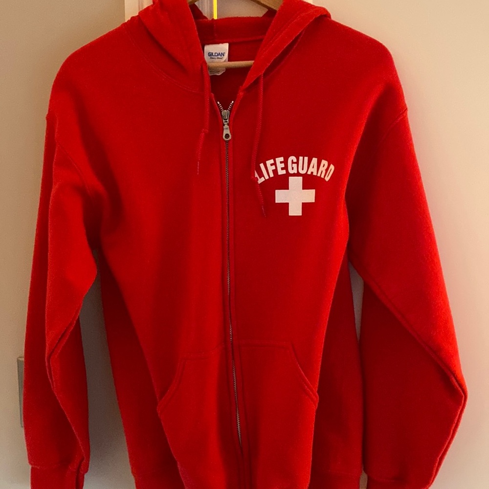 lifeguard zip up hoodie